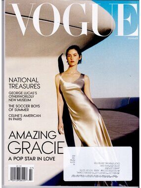 Vogue Summer 2026 Gracie Abrams Cover Pop Star Fashion Magazine
